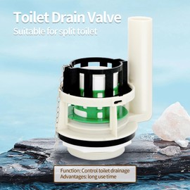 Lychee Light Toilet Flush Valve Replacement Parts for Two Piece Toilets, Compatible with Toto THU Series Tower, for 3-Inch Flush Hole, Including Repair Kits (Two-piece toilets)