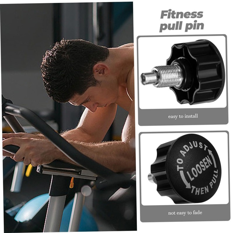 Totority Exercise Bike Replacement Pull Pin Knob Rotating Accessory for