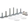 KOHLER K-5420-0 Clean Caps Low Profile Toilet Bowl Caps, White