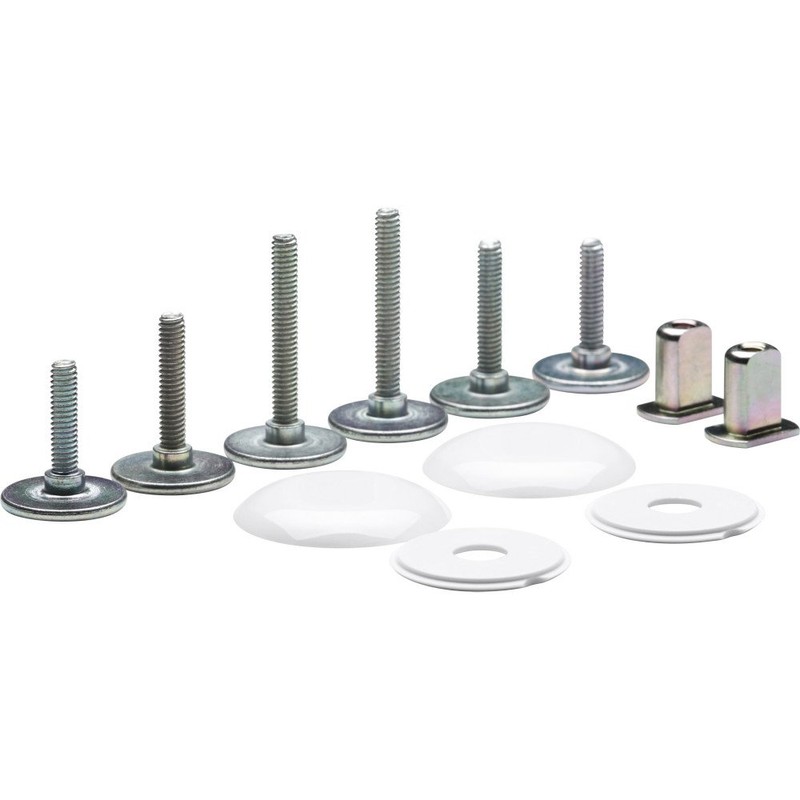 KOHLER K-5420-0 Clean Caps Low Profile Toilet Bowl Caps, White