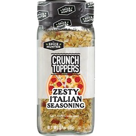 The Spice Hunter Crunch Toppers (Zesty Italian, 2.1 Ounce Jar)