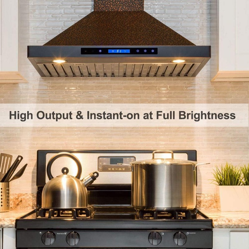 H&Z PAR20 Bulbs 50W Range Hood Light Bulbs, 6PCS PAR20