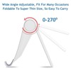 HZZADZXW Cell Phone Stand for Desk, Foldable and Adjustable Multi-Angle