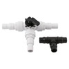 Zelsius Pool Bypass Set, 12 Pieces, Universal 3-Way Valve for