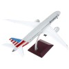 DCD Boeing 787-9 Commercial Aircraft Diecast Model Silver 'American Airlines'
