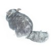 tachi Cuddly toy, plush toy, chinchilla, grey, white, lying down