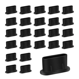 50 Pack Type C Anti Dust Plugs USB C Dust Cover Silicone USB C Dust Plug Type-C Charging Port Protector