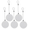 Mipcase 5pcs Retractable Anti-Theft Wire Case for VR Displays 90cm
