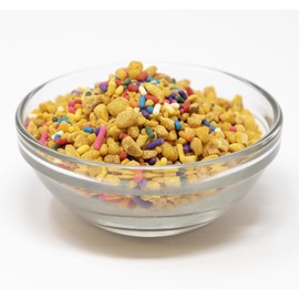 Peanut Brittle Crunch Coat with Sprinkles 6 LB - Ice Cream & Dessert Topping - Gift of One Bulk Bag by Lyza's Sweets & Treats