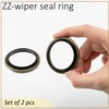 AERZETIX - C77090 - Set of 2 Simple Stripping Seals