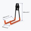 ieron 4Pcs Large U Garage Hooks, Shed Steel Garage Tool