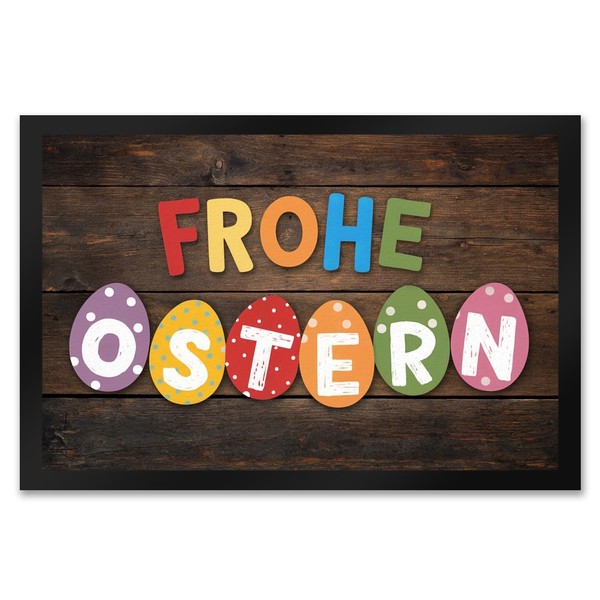 speecheese Happy Easter Doormat XXL 50 x 75 cm with