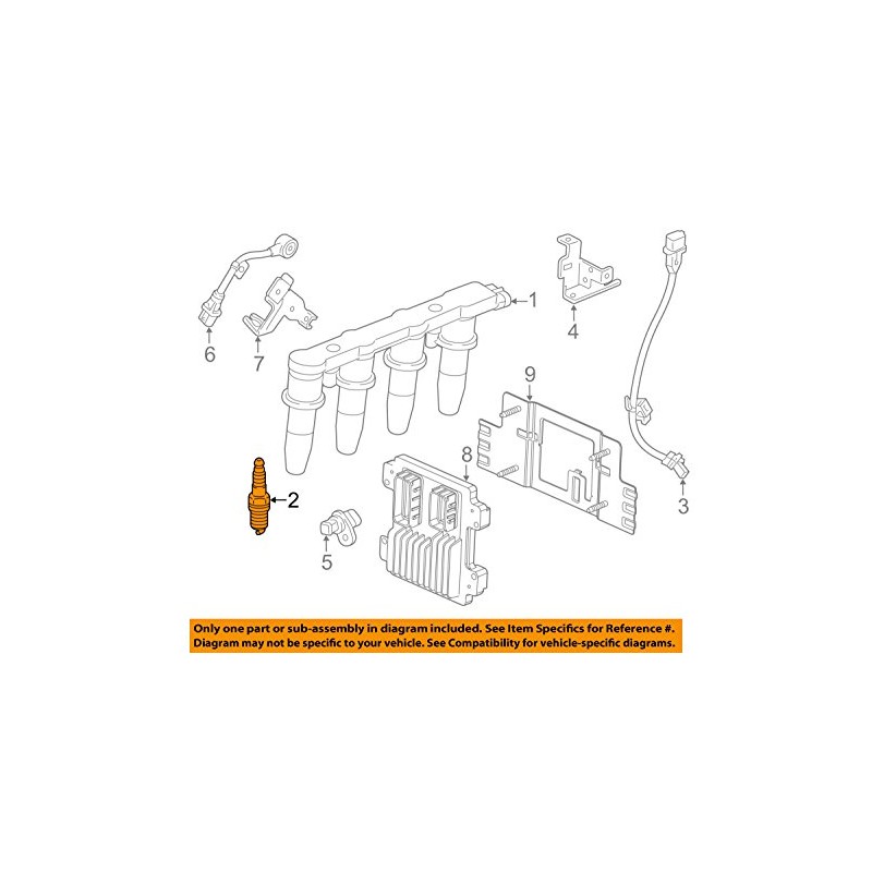General Motors 55585534, Spark Plug
