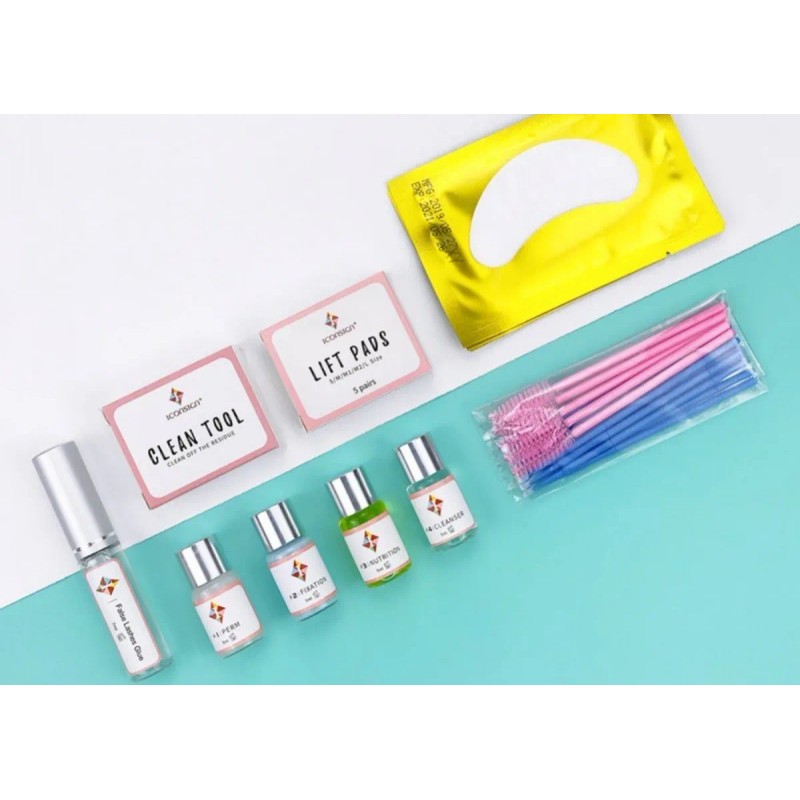 Rizado De Pestañas Lash Lifting Iconsign El Kit + Completo