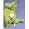 Drache 28.5 cm aufrecht sitzend grün Softvelour