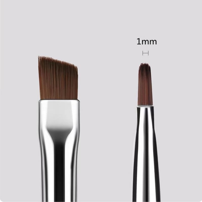 2 Eyebrow Brushes and Screw Brushes Double Ended Combination, 2