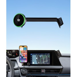 Qi2.2 25W Fast Wireless Charger Car Phone Mount for Toyota Prius 2023-2026