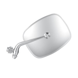 DASPARTS Side View Mirror Left 211857513F Luxury Zinc Diecasting Version(Not Stainless Steel Housing) Chrome For 1968-79 Bus 1973-74 Thing