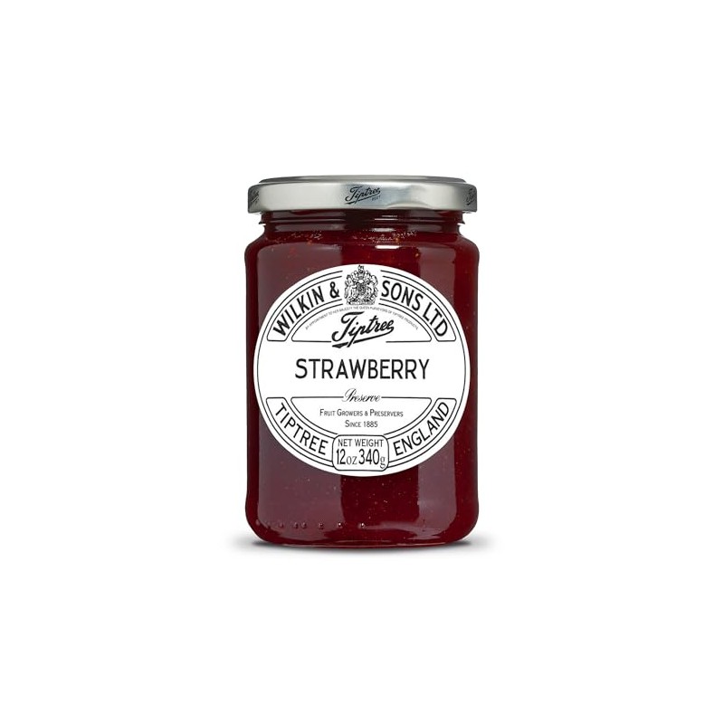 Tiptree Strawberry Preserve, 12 Ounce (Pack of 6)