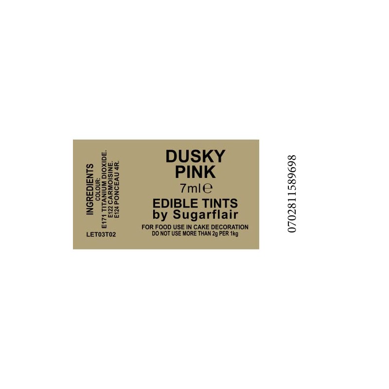 Sugarflair Blosom Tint Edible Dusting Powder - Dusky Pink