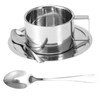 Nikou Cups - Saucers - Set, Coffee Cup with Tray