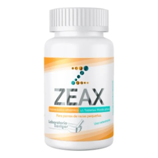 Zeax Perros Razas Pequeñas 90 Tabletas Complemento Gra