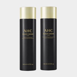ahc (현대Hmall)AHC 블랙캐비어 기초 토너+로션 2종세트 (교차 선택 가능) (Hyundai Hmall) AHC Black Caviar Basic Toner + Lotion Set (Cross Selection Available)