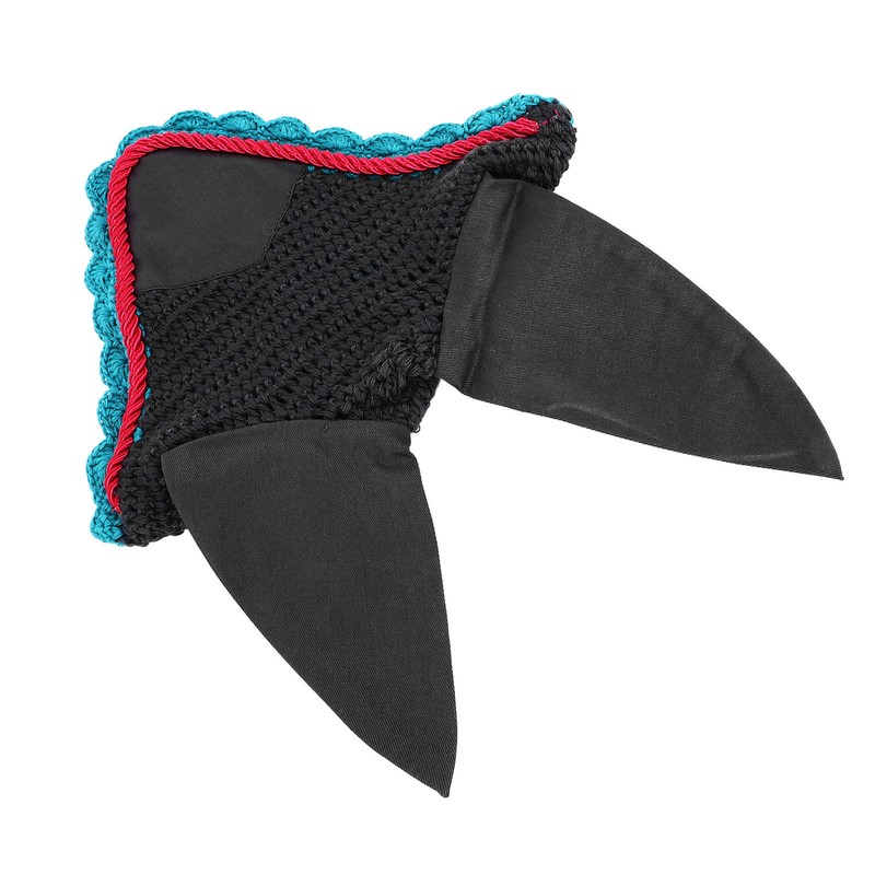 Horse Ear Net Bonnet Soft Comfortable Breathable Knitted Horse Fly