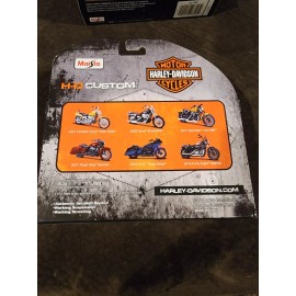 Undisclosed Maisto Harley Davidson Series 39 2017 Road King Special 1:18 Maroon Color