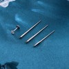 Chriscoco 14G/16G/18G Piercing Taper ASTM F136 Titanium External Piercing Insertion