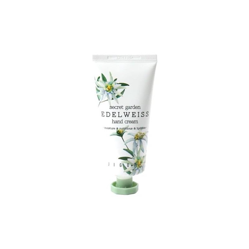 Jigott Secret Garden Moisture Hand Cream 100ml/3.38fl.oz (Edelweiss)