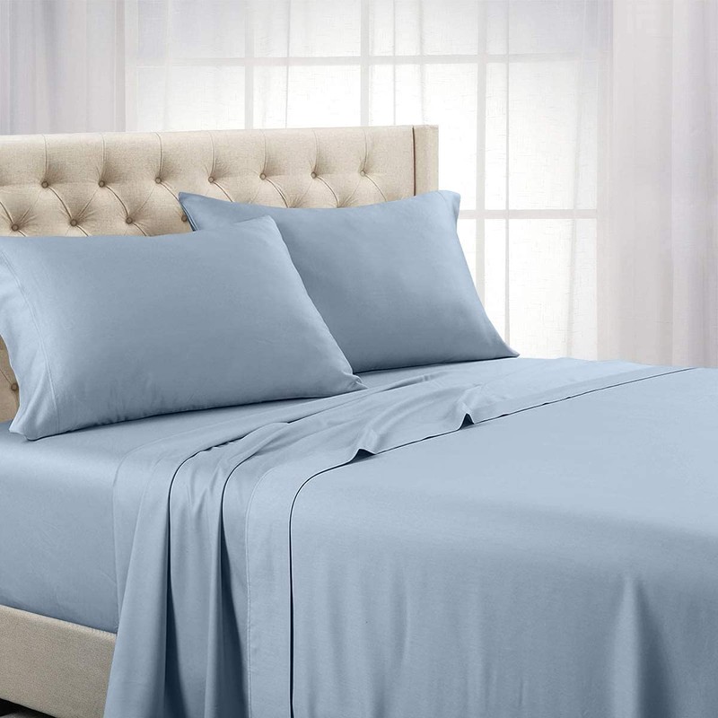 Royal Tradition Solid 600 Thread Count, 100-Percent Cotton Split King