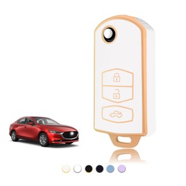 TOOMUME TOOMUME Schlsselhlle TPU, Autoschlssel Hlle Passt fr Mazda 2/3/5/6 M2 M3 M5 M6 CX3 CX5 CX7 CX9 CX30 MX5 RX8 BT50 Atenza Demio Speed 3 X-5 Summit, Schlsselcover Schutz Schlsselgeh?use - Flip Key