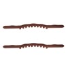 2Pcs Wooden Scraping Stick 10 Massage Dots Large Contact Wooden