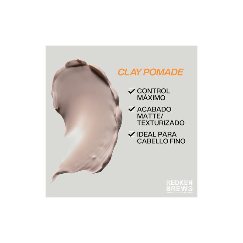 REDKEN BREWS- Pomada de Arcilla Clay Pomade Redken Brews |
