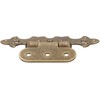 KOTARBAU® Set of 4 Decorative Hinges for Cupboard Asymmetrical Retro
