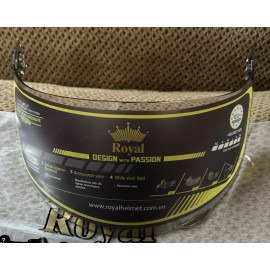 ROYAL R03 Full Face Motorcycle  Dark Grey Finish Helmet Sun Visor