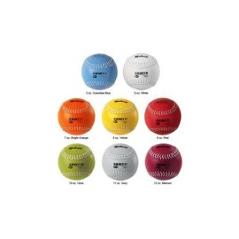 Markwort Weighted Softballs 11 inch Leather Cover Throwing Training Aids - 11 ounce