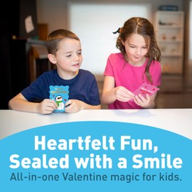 Sweetzer & Orange S&O 36 Funny Valentines Cards for Kids Classroom - School Valentines with Envelopes for children- Cartoon Notes with Stickers - Double Sided Cards for Boys & Girls - 3.5" x5”