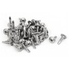 sourcingmap® M4.2 x 16mm Metal Phillips Round Head Self Drilling