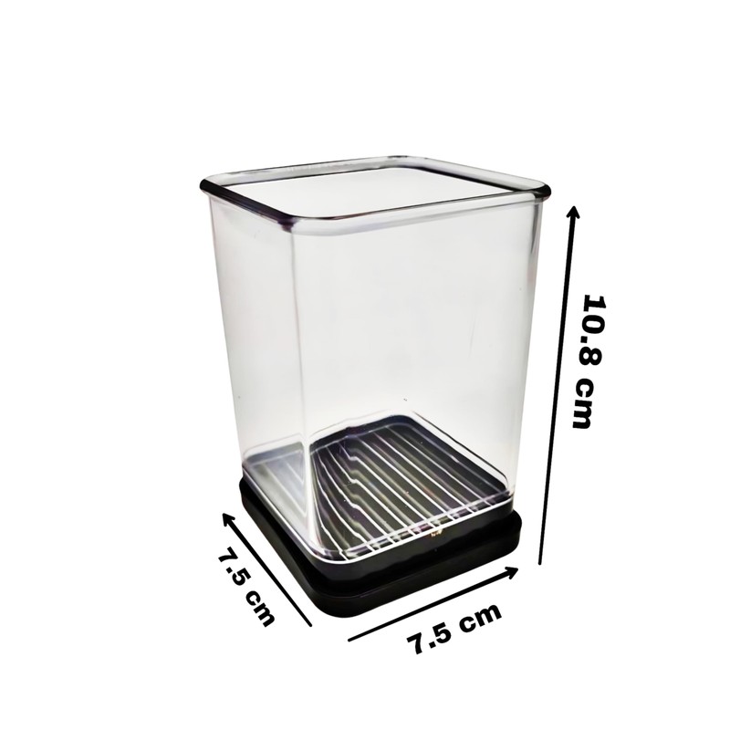 Premium fruit and vegetable Slicer with Storage Container, Black and