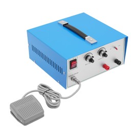 GXFCHYL 600W Permanent Jewelry Welder 110V 80A Jewelry Spot Welder Welding Machine Portable Spot Welding Machine with Foot Pedal for Jewelry Gold Platinum Silver