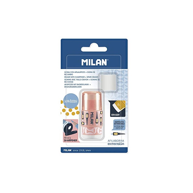 MILAN Swims Extension 64233 Blister Card + 1 Spare Rubber