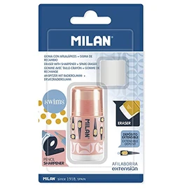MILAN Swims Extension 64233 Blister Card + 1 Spare Rubber Multi-Coloured