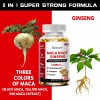 Maca Root Organic Maca Root + Ginseng Extract Capsules -