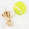 4 x Tennis Trainer Balls with Elastic Band Rebound, Single