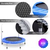 SereneLife Portable & Foldable Trampoline - 40" in-Home Mini Rebounder