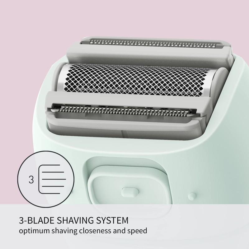 Panasonic Electric Bikini Trimmer, Women's Waterproof, Full-Body Cordless Electric Razors