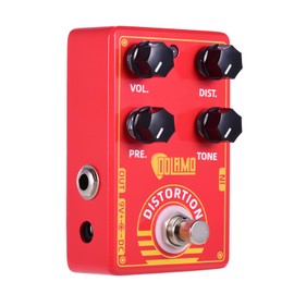 D-9 Distortion Guitar Effect Pedal with Presence Distortion Volume Tone Controls and True Bypass Design for Electric Guitar
