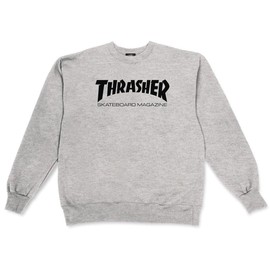 Thrasher Skate Mag Crewneck Grey large